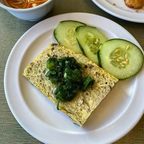 Baked Steamed Egg (Mieng Cha).