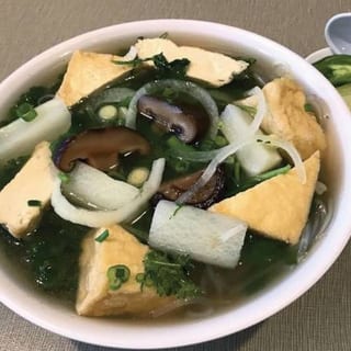 (HT Veggie *) Vegetarian Noodle Soup