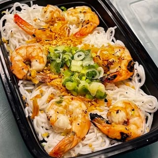 (BUN) Dry/ Rice Vermicelli Noodle Bowl (2 Item)