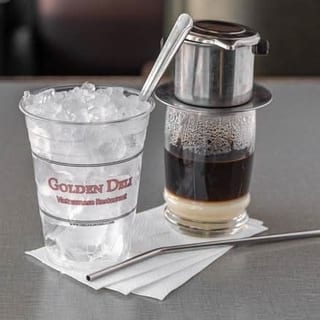 Hot French Roasted Coffee with Condensed Milk (Ca Phe Sua Nong)
