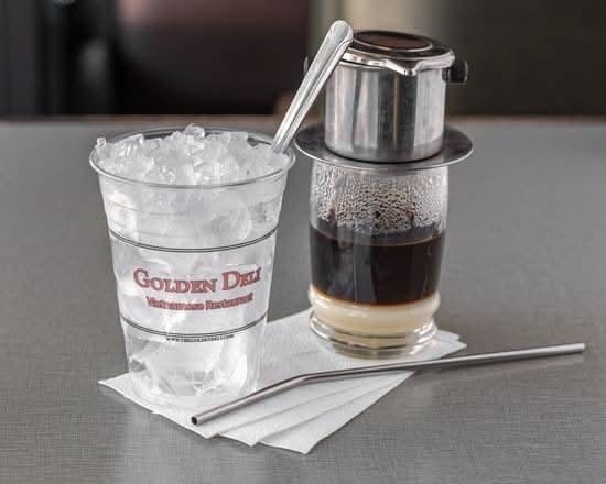 Hot French Roasted Coffee with Condensed Milk / Ca Phe Sua Nong.